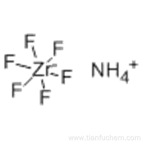 Ammonium hexafluorozirconate CAS 16919-31-6